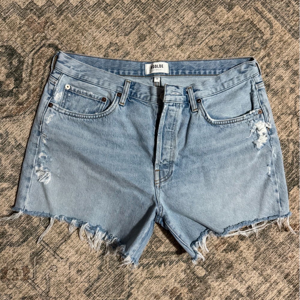 Agolde Parker long shorts